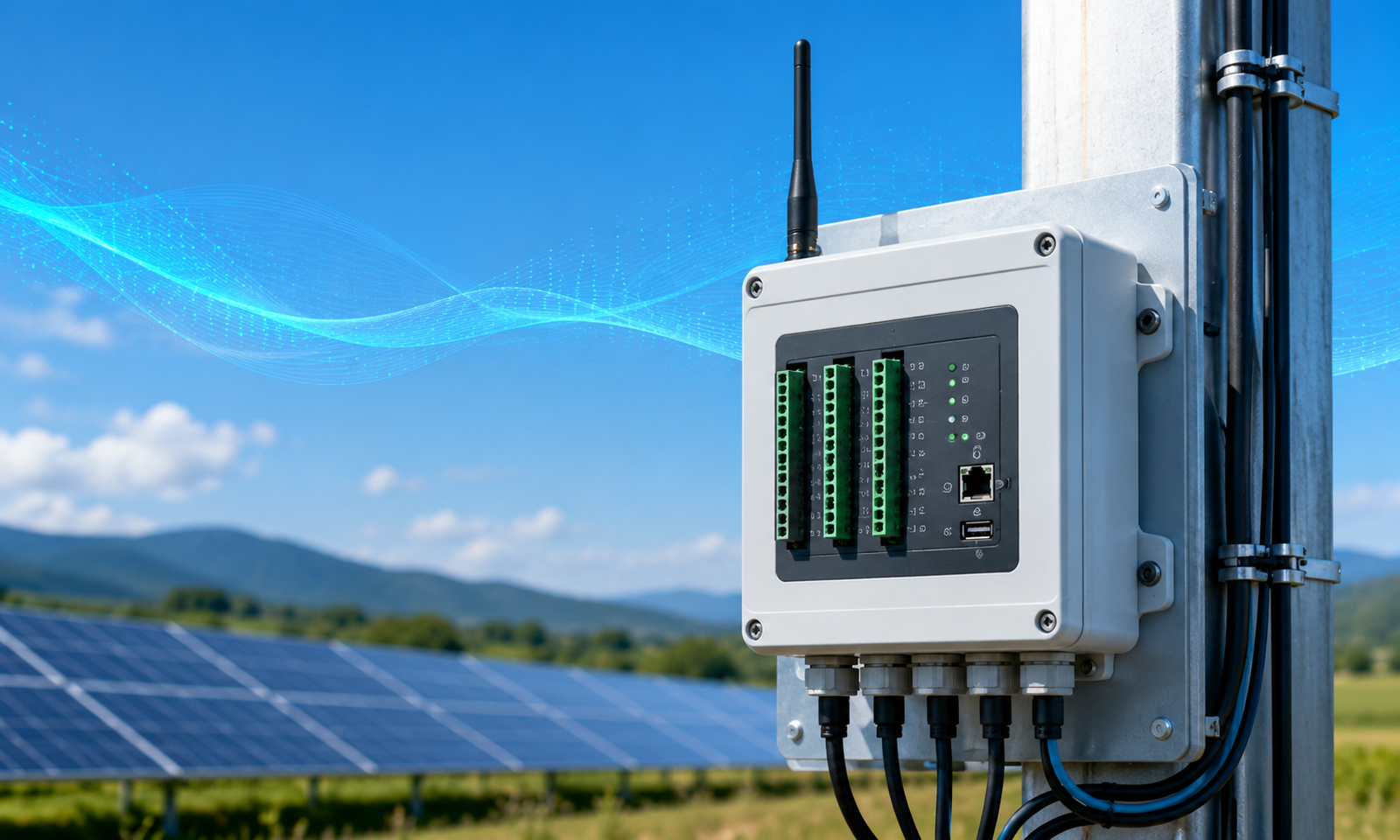 Solar PV Monitoring Solution Data Logger
