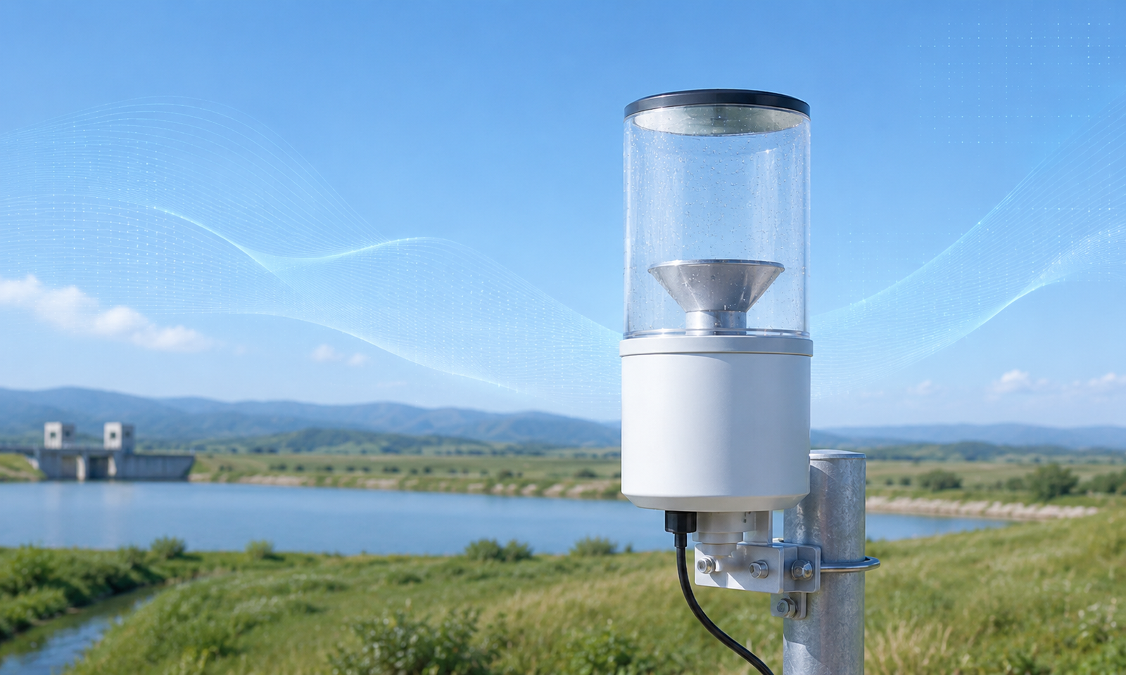 Solar PV Monitoring Solution Rain Gauge