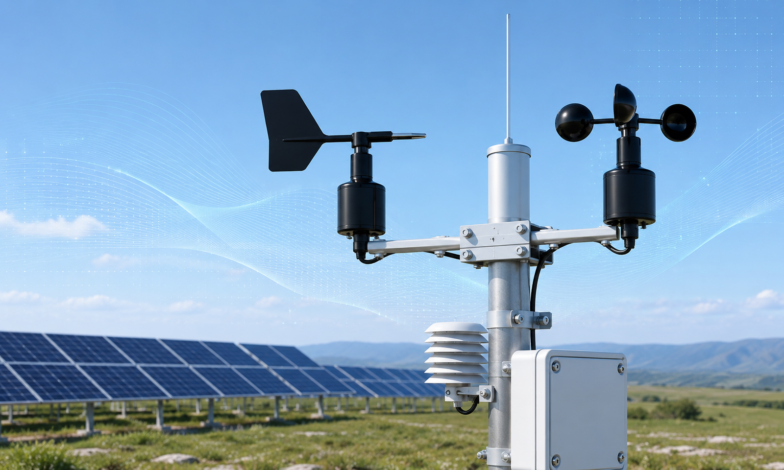 Solar PV Monitoring Solution Wind Sensor